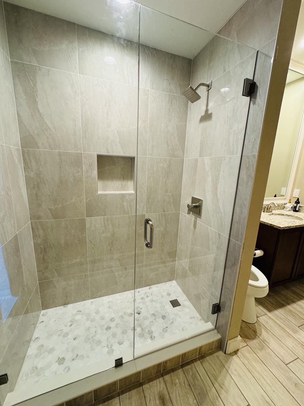 Tub to shower conversion (5)