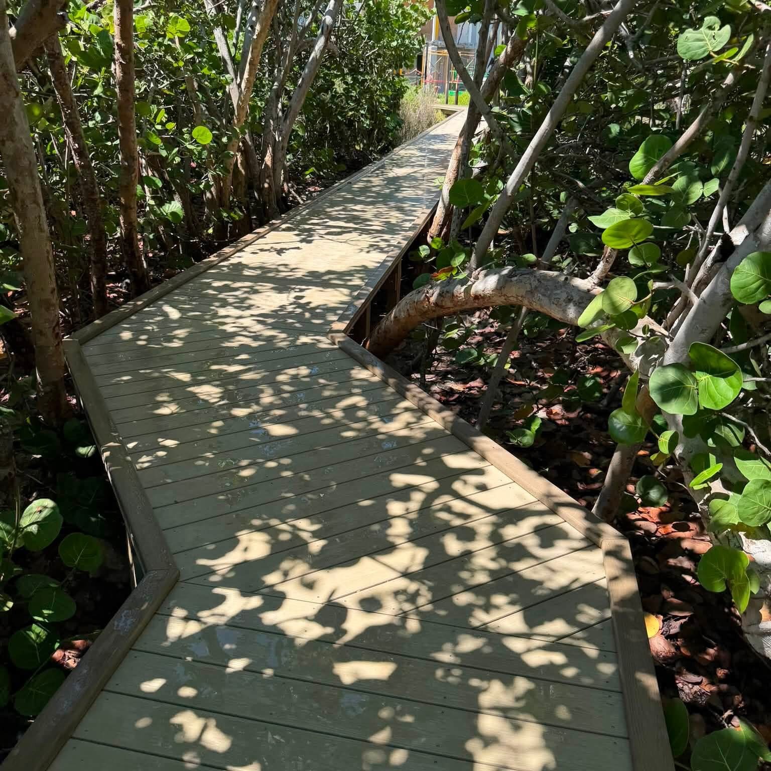 Sanibel Boardwalk Construction