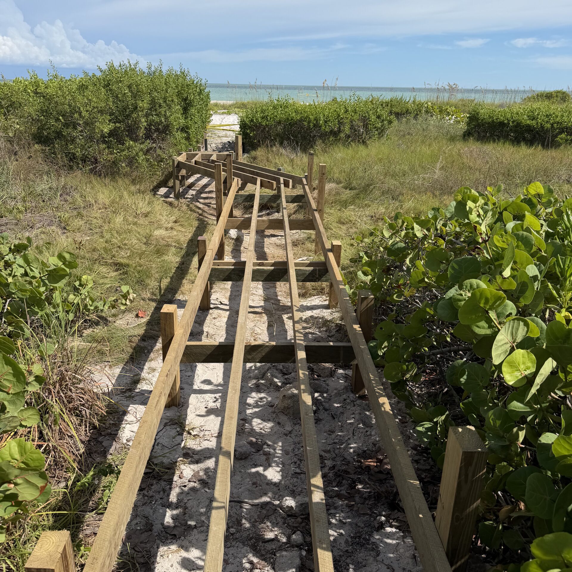 Sanibel Boardwalk Construction